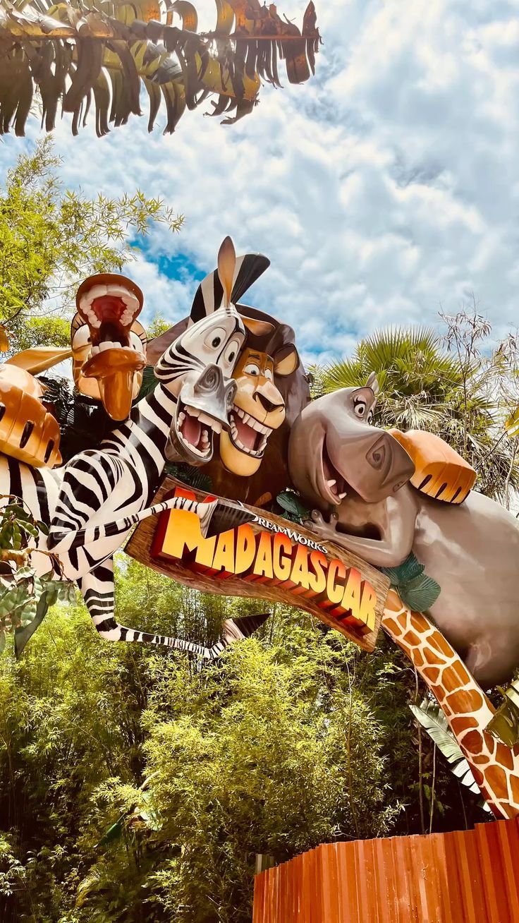 Madagascar Crazy River Adventure no Beto Carrero World