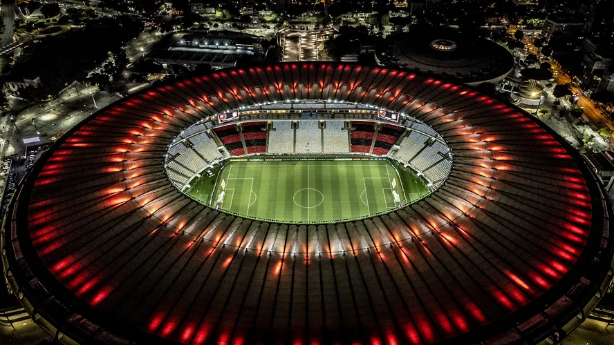 Vista externa do estádio